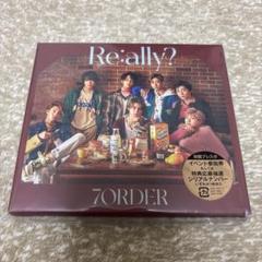 7ORDER 【FC限定盤 ONE／Re:ally?】2点セット Re:ally？【FC限定盤】 | ディスコグラフィ | 7ORDER | 日本