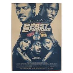 ※非売品ポスター※ワイルドスピードx2 B1サイズ 映画ポスター K141A3 ワイルドスピード X2 映画 ポスター 洋画 クラフト