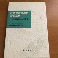 数値過渡電磁界解析手法 サージ現象への適用