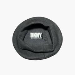90s usa製 DKNY ベロア ダークブラウン ベースボールキャップ 刺繍