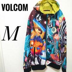 VOLCOM メンズL ナイロンジャケット ナイロンパーカークレイジー総柄