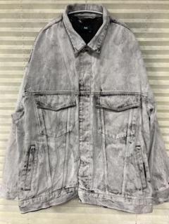 HARE ハレ ブリーチカコウBIGGジャン デニムジャケット グレー S HARE ハレ ブリーチカコウBIGGジャン デニムジャケット グレー S