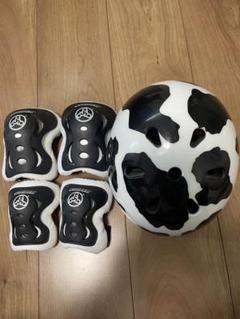 Nutcase 牛柄 ヘルメットとパッドセット