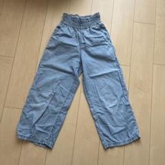 GU ライトブルーデニムパンツ 140