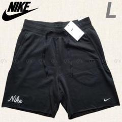 ナイキ スウェット CS ショートパンツ ショーツ BLK 新品 L