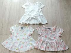 チュニック 女の子 80 3枚セット Baby GAP バースデイ