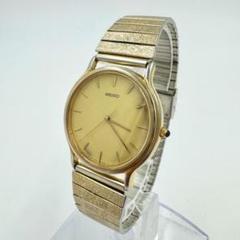 【新品電池】SEIKO ラウンド ゴールド クォーツ