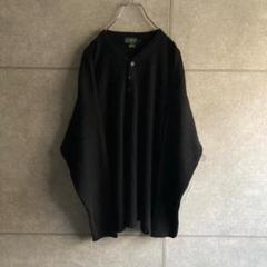 【J.CREW】 ジェイクルー ヘンリーネックニット イタリア製 W76