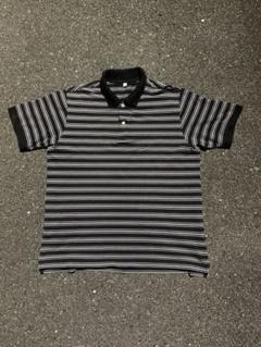 00s OLD UNIQLO ボーダー ポロシャツ Y2K
