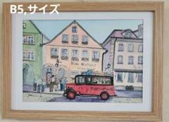 洋書◇水彩画で描いたヒルデスハイム旧市街 作品写真集 本 画集
