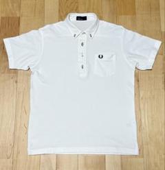 FRED PERRY ホワイト ポロシャツ L