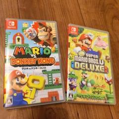 Nintendo Switch - New スーパーマリオブラザーズ U デラックス ＋ドンキーコング2本セット Amazon.com: New Super Mario Bros. U Deluxe -Switch Japanese