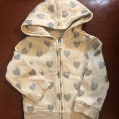ベビーギャップ ハートパーカー