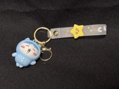 ちいかわ　ハチワレ　パジャマ柄アクリルキーホルダー アニメ『ちいかわ』 チャーム付きアクリルキーホルダー(ハチワレ