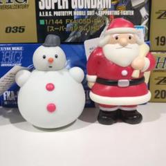 【超貴重・美品】144/1　アドバルーンサンタ スノーマンセット 超貴重・美品】144/1 アドバルーンサンタ スノーマンセット