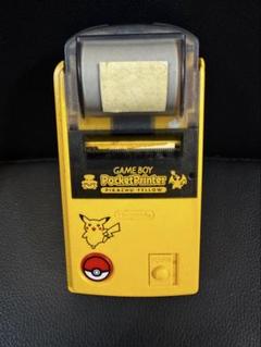 任天堂 ゲームボーイ ポケットプリンター ピカチュウ　ジャンク