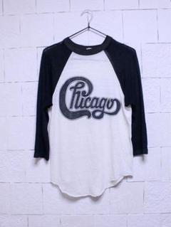 「Chicago」1985 ツアーT ラグラン ビンテージ バンドTシャツ