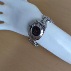 【お値下げ・稼働品】GUCCI ホースビット ブレスレットウォッチ　6400L GUCCI】ヴィンテージ ホースビット 6400L クォーツ 中古