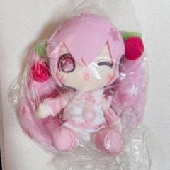 【非売品】VOCALOID 初音ミク 桜ミク ぬいぐるみ B ウインク