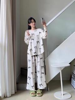 ゆうパケット発送♡正規品♡リボンプルオーバー♡オフホワイト