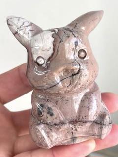 ピカチュウ¿⭐️ ピンク ピクチャージャスパー 天然石