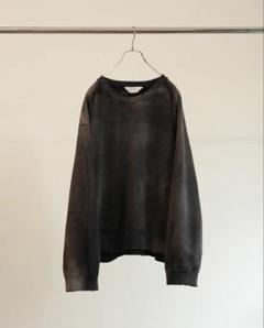 ANCELLM ダメージスウェット　サイズ2 美品 ANCELLM（アンセルム） ダメージスウェットシャツ ライト