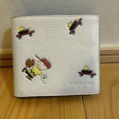 coach ポーチ スヌーピー チャーリーブラウン - メルカリ