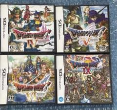 2h)ドラゴンクエスト dsソフト　４本セット　ドラクエ　DQ