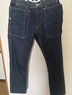 未使用　ササフラス　エプロン　デニム（コットン） 一味違うお洒落デニムエプロン／岡山県児島デニムで魅せる
