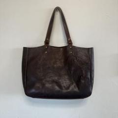 SLOW ボーノトートbono tote bag width type ブラウン