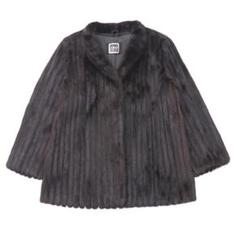 【極美品】最高級 Moonbat Fur ミンク ファー コート 9 女優襟 M AD-2】 毛皮 ファー まとめ MOONBAT ムーンバット ROTINY ミンク