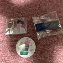 straykids チャンビン 缶バッジ ネームバッジ キーホルダー