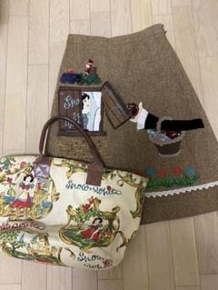 ジェーンマープル 白雪姫 刺繍スカート 最終価格ジェーンマープルJane marple 白雪姫刺繍スカートと