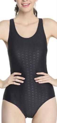 ブラック XL ワンピース水着
