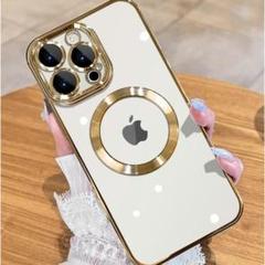 iPhone14pro ケース MagSafe ガラスフイルム1枚入り