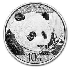 ［カプセル付き] 2018年 (新品) 中国「パンダ」純銀 30g 銀貨 カプセル付き] 2018年 (新品) 中国「パンダ」純銀 30g 銀貨