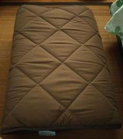 お昼寝座布団 ブラウン 寝具 抗菌防臭加工 日本製