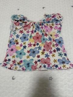 西松屋　花柄 半袖トップス　90