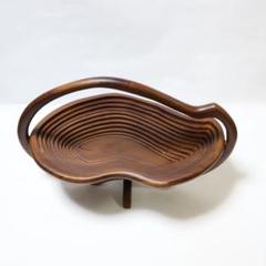 木製くだものかご 約40cm x 30cm