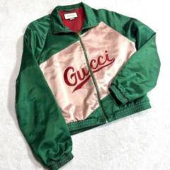 完売品◇ 希少◇ GUCCIグッチ ブルゾン ジャケット ロゴ 刺繍
