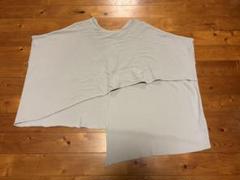 C&N アシンメトリックTシャツ プルオーバー　ライトグレー ONE SIZE