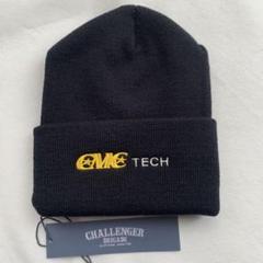 CHALLENGER / MUD LOGO KNIT CAP -Black-