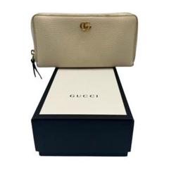 【匿名配送】グッチ GUCCI 456117 レザー GGマーモント 長財布