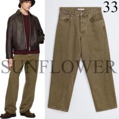 【美品】SUNFLOWER ストレートデニム ブラック 29×32 Sunflower ストレートジーンズ | ブラック | FARFETCH JP