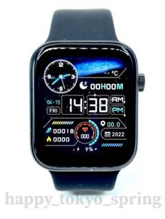 スマートウォッチ 日本語 表示 Watch7 健康 スポーツ 血中酸素 心拍