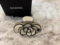 CHANEL ノベルティ　カメリア　ヘアクリップ　新品