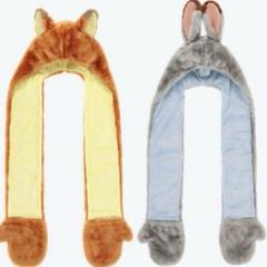 ニック マフラーキャップ Disney - 新品 ズートピア マフラー ニック マフラーキャップ