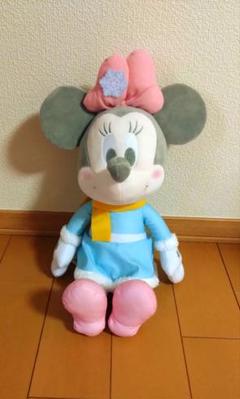 値下げ！ミニー【FDM】DisneyFAN コラボレーション BIGぬいぐるみ