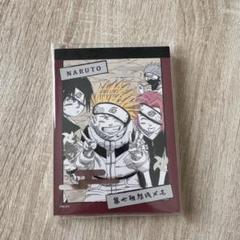 NARUTO 第七班結成メモ ブロマイド付き