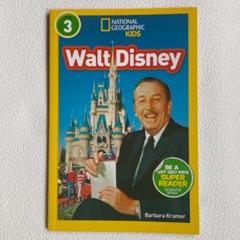 Walt Disney - ナショジオキッズ Lv3 ウォルト・ディズニー